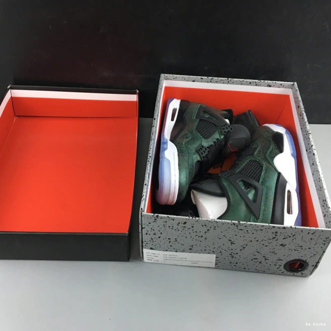 Cheap aj4-1043515 jordan 4 air green laser 0503